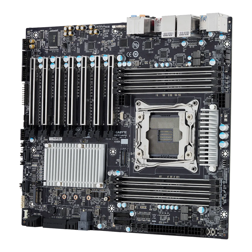 

MW51-HP0 Xeon single-channel W series processor dedicated workstation server motherboard/LGA2066 C422 (4GPU/7PCIE)