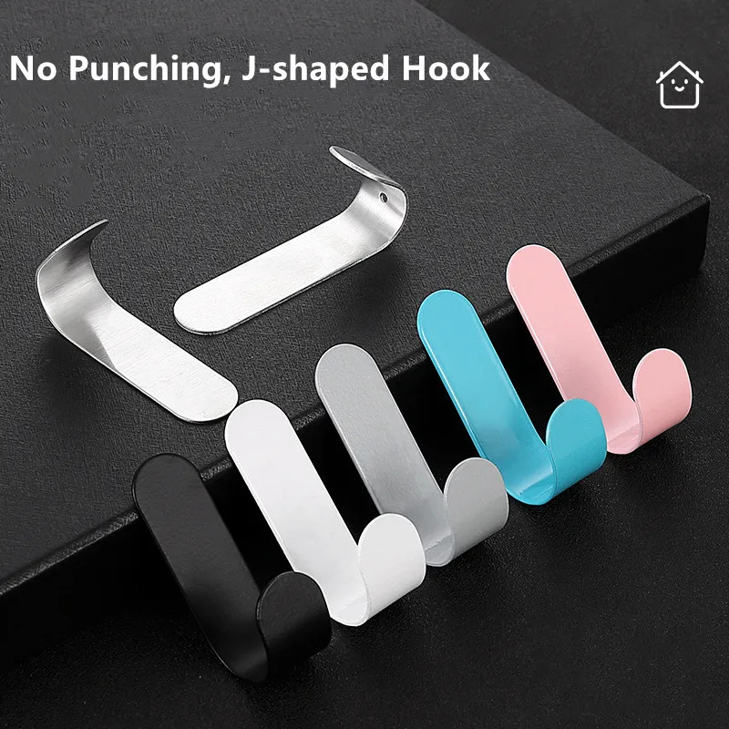 Многоцелевой настенный органайзер крючок за дверью вешалка для ткани ванной