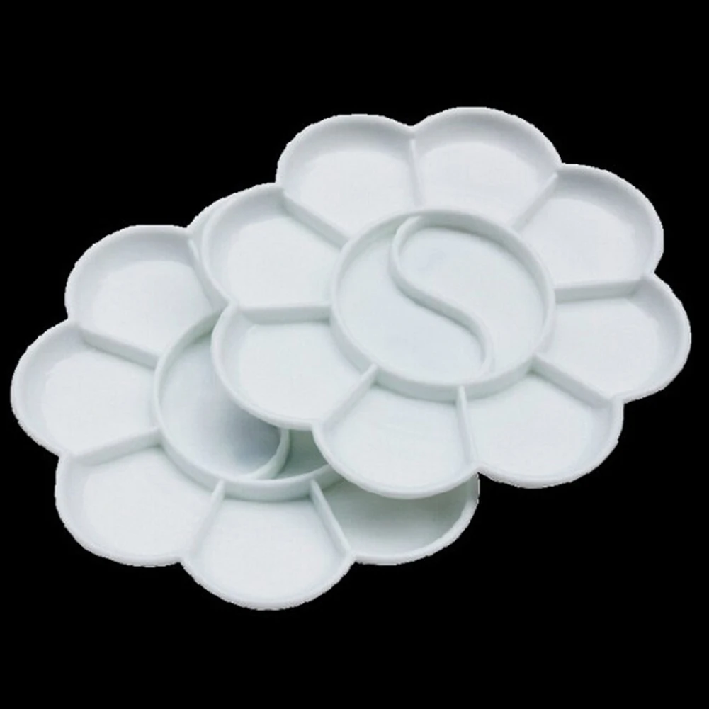 

Round Accessories School Professional Easy Clean Home Beginners Student Portable Drawing Color Palette