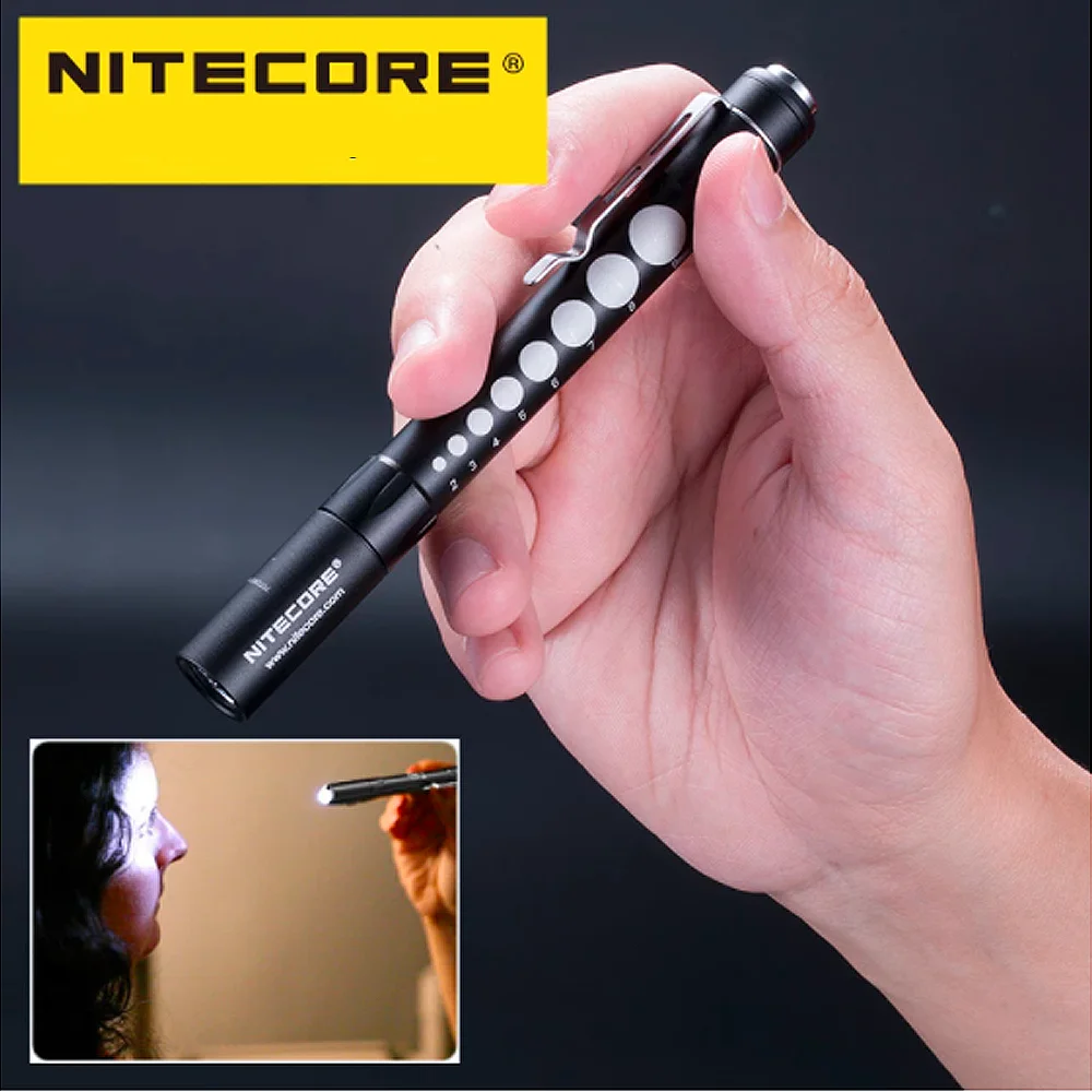 NITECORE MT06MD 180 люмен портативный фонарик Nichia 219B светодиодный медицинский Карманный