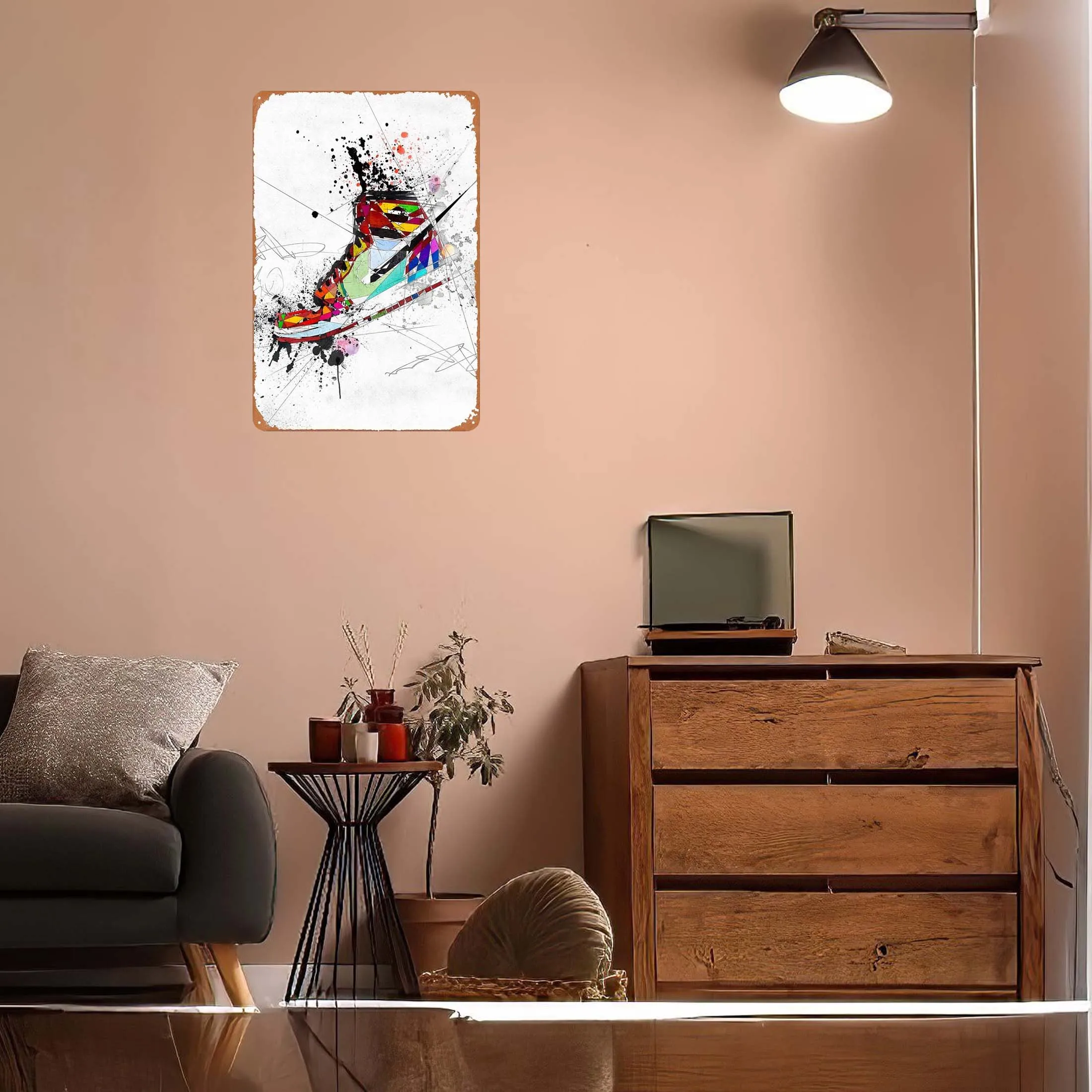 Жестяной знак Sneakerhead Hypebeast украшение для игровой комнаты винтажный металлический