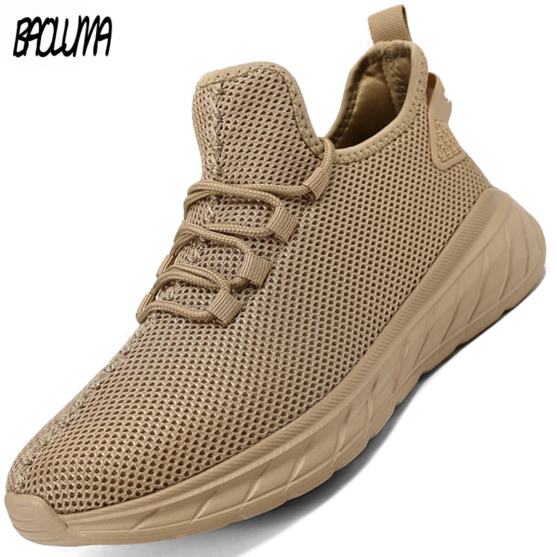 

Brand Men Sneakers Summer Soft Men's Sneakers Shoes Lightweight Breathable Men's Casual Shoes Non-slip Outdoor Walking Shoes
