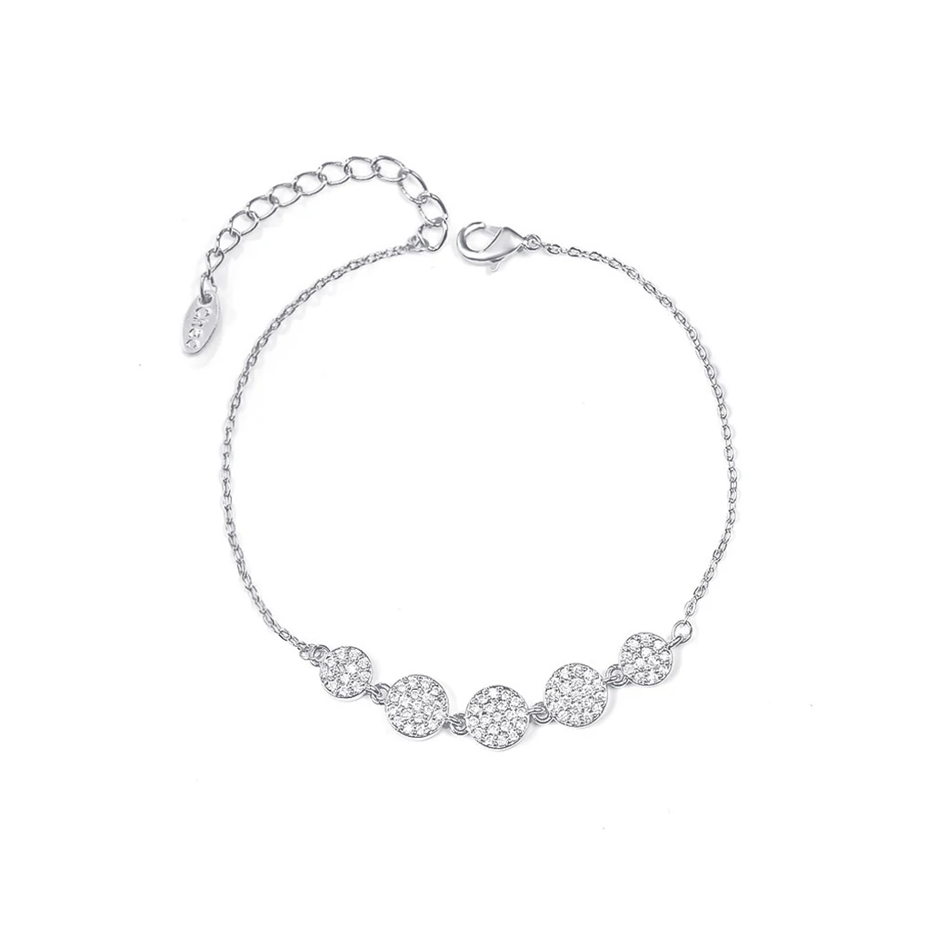 

Женский Регулируемый браслет в виде звеньев