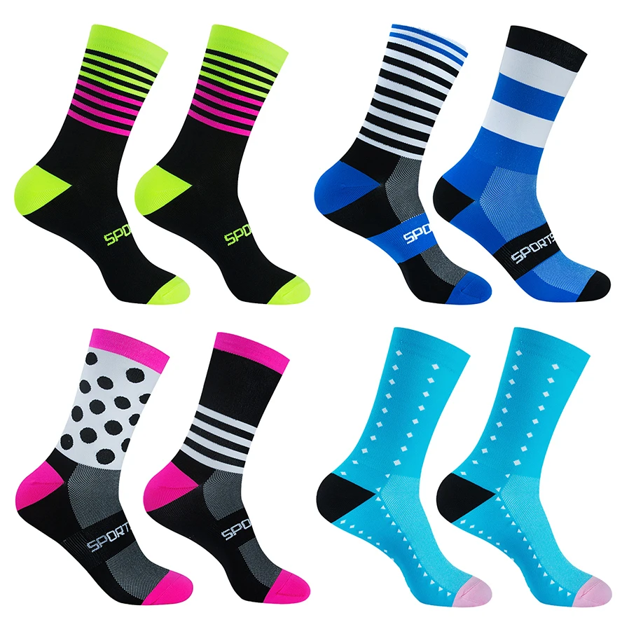 

Cycling Socks Professional MTB Sports Bike Socks High Quality Running Socks Basketball Socks Many Colors