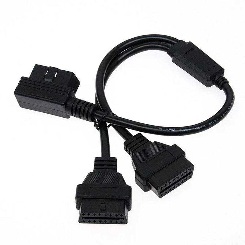 

Диагностический кабель OBD2, 50 см, 90 градусов