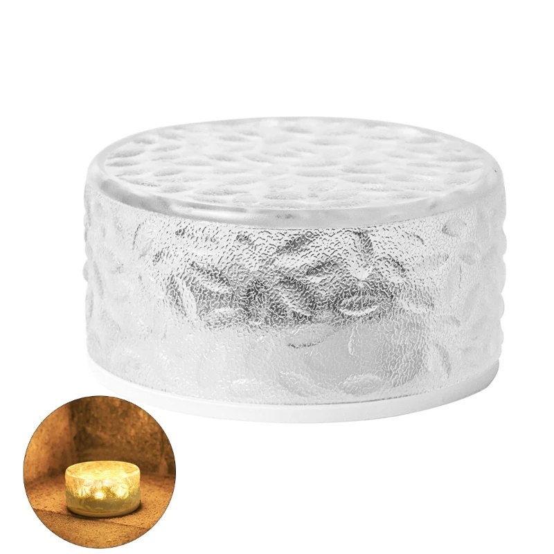 

Solar Ice Brick Light Waterproof Home Decorative Led Light Crafts Supplies for Home Wedding Festival Holiday Decoratio