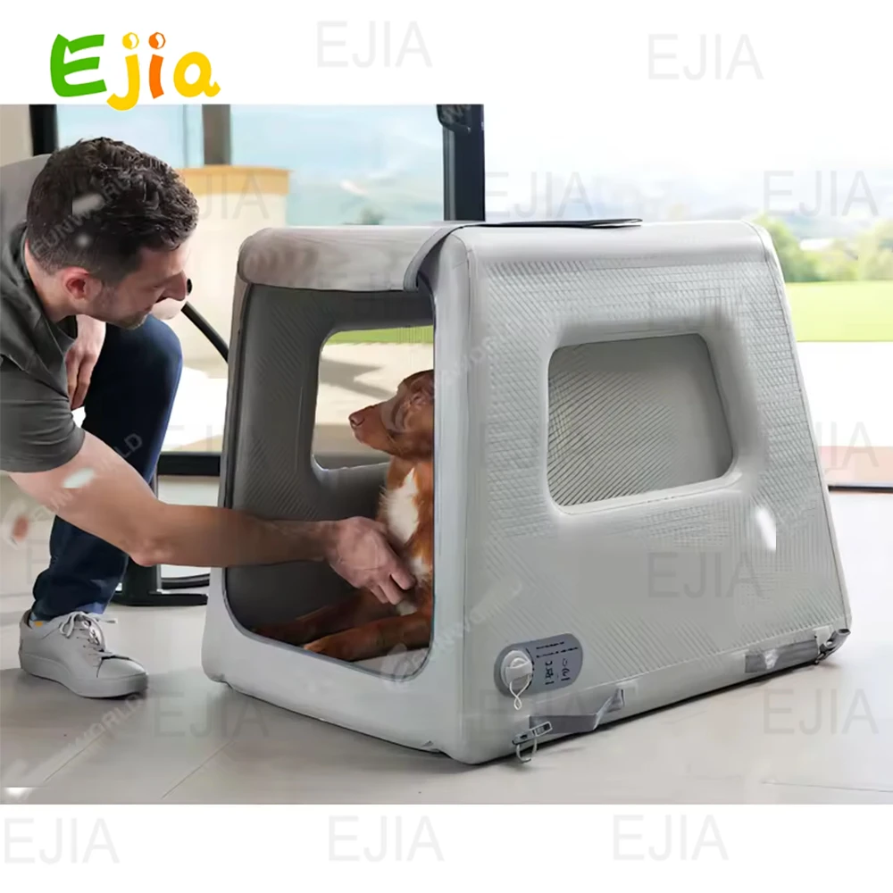 Прочный складной Собачий Ящик 35 дюймов портативный дорожный ящик для собак с