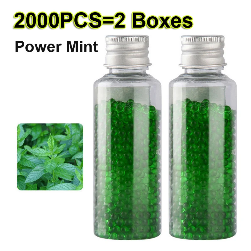 

1000/2000PCS DIY Mix Fruit flavor Cigarette Popping Capsules Mixed Mint Taste Explosion Beads Cigarette Filter For Smoking Tool
