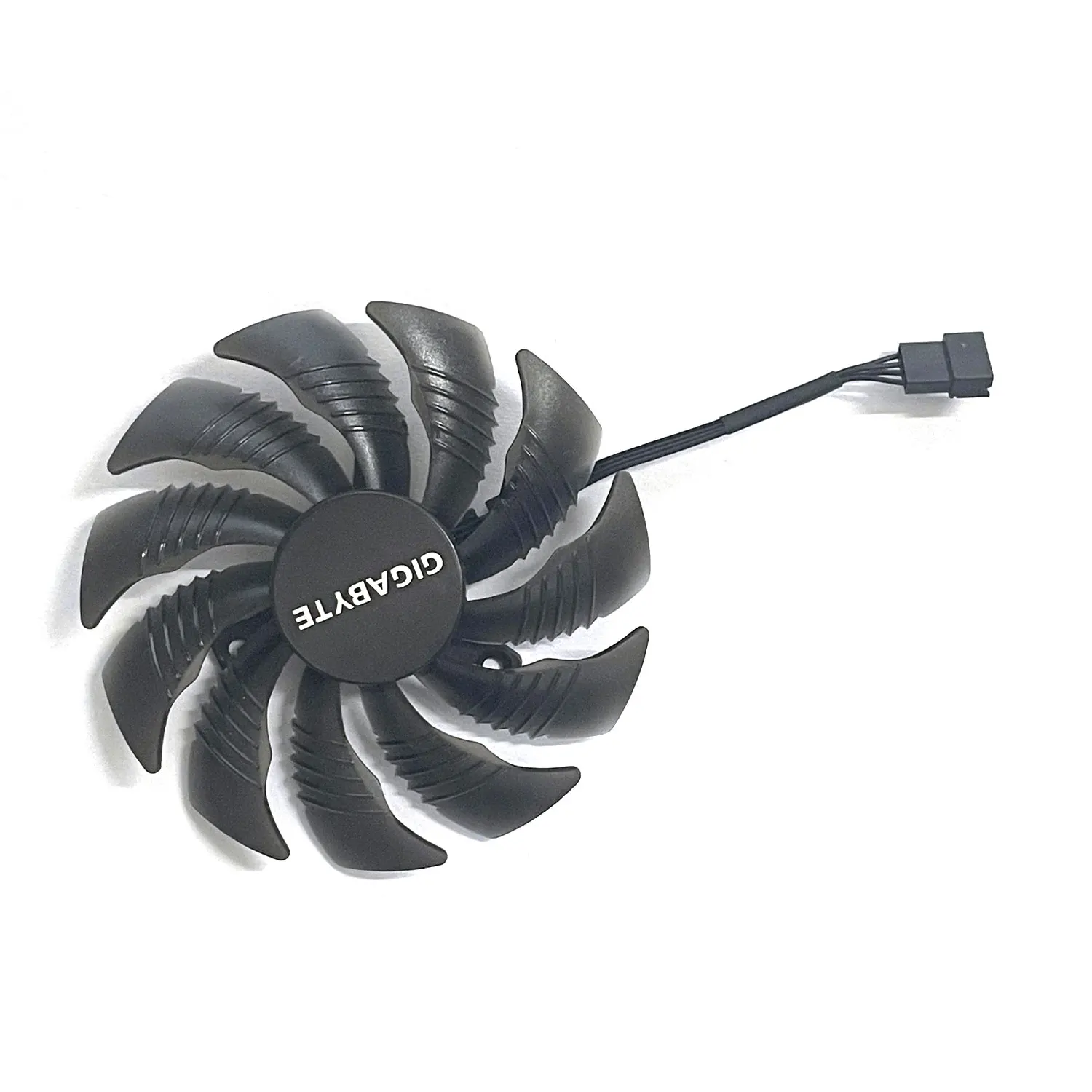 2 FAN PLD09210S12HH T129215SU 88MM 4PIN DC 12V 0.5A for GIGABYTE GTX 1050 1060 1070 Ti GV-RX570 580 Orus RX 470 480 R9 380X fan images - 6