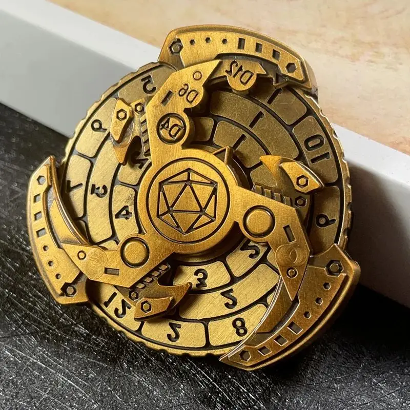 Механические вращающиеся кости для рулетки дракон подземелий и драконов ролевые