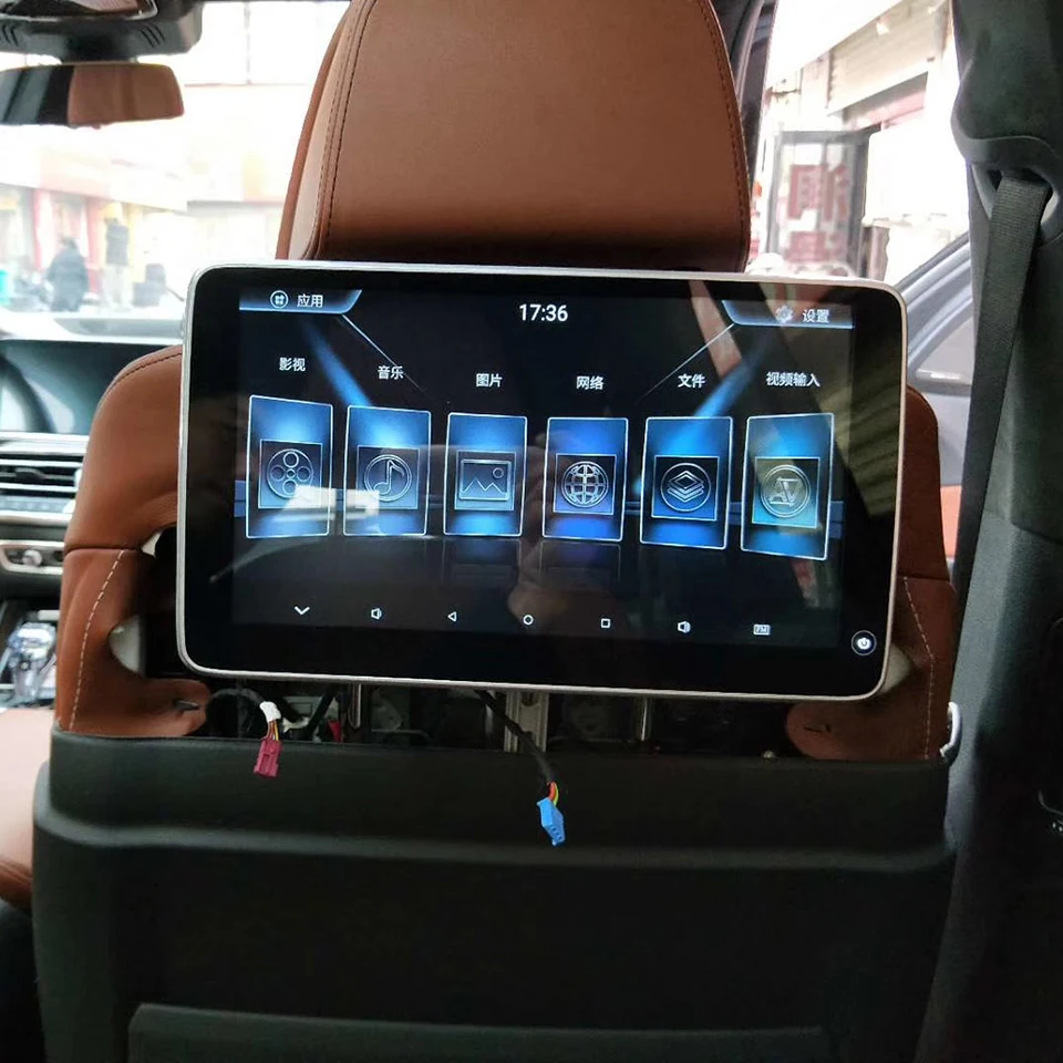 Видеомонитор на подголовник автомобиля с сенсорным ЖК-дисплеем Android10.0 F10 F11 F01 F02 F03