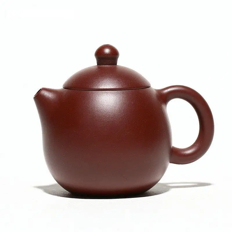 

130ml Chinese Yixing Famous Purple Clay Teapots Handmade Dragon Egg Tea Pot Raw Ore Purple Zhu Mud Kettle Zisha Tea Set Teaware