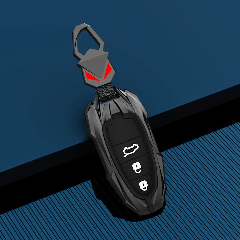 

Car Key Case Cover for Hyundai Solaris Sonata Hybrid NEXO NX4 New Grand Santa Fe Tucson 2020 2021 Accessories Car-Styling