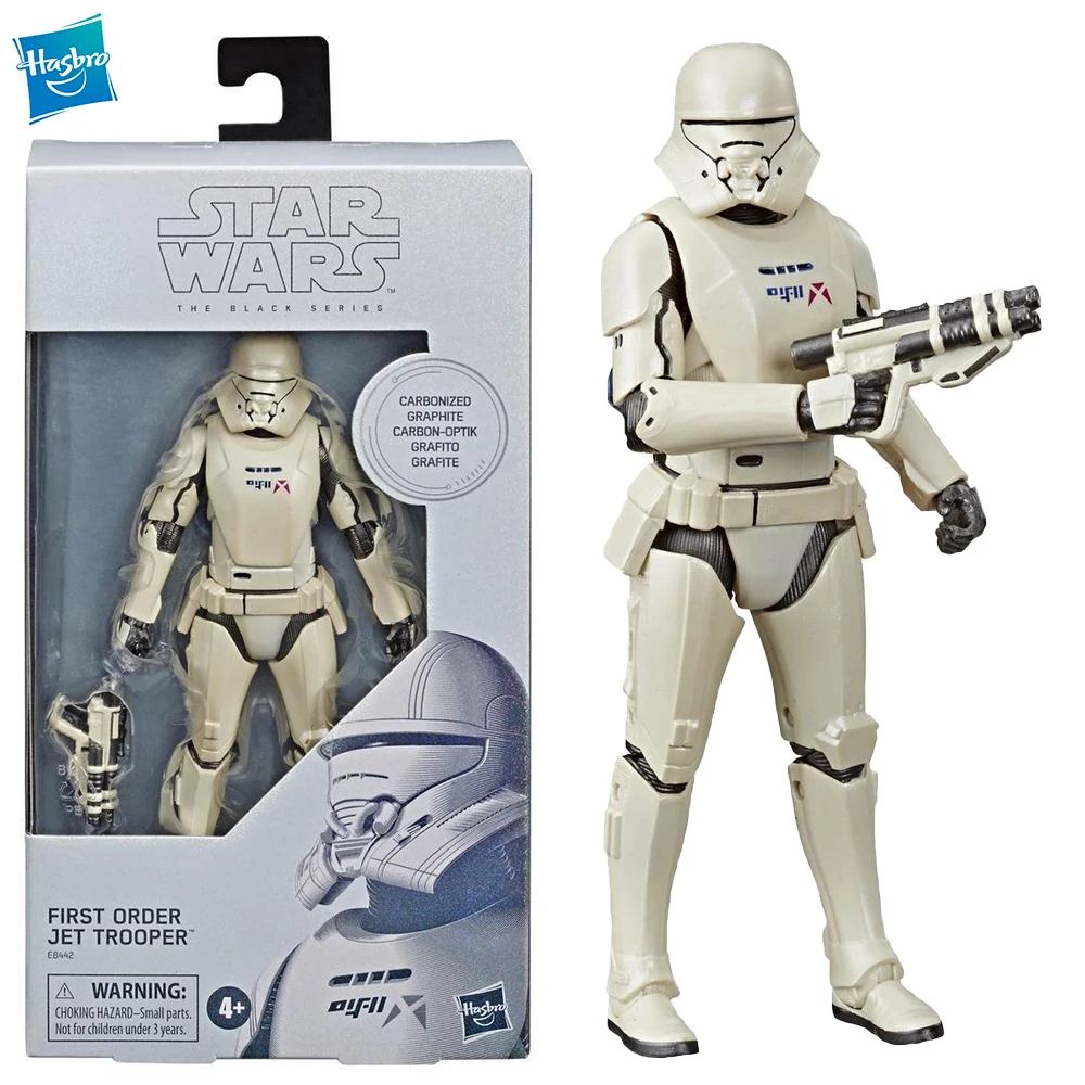 

[In-Srock] Hasbro Star Wars The Black Series First Order Jet Trooper 6-Inch-Scale Original Action Figures Collectible Model Toys