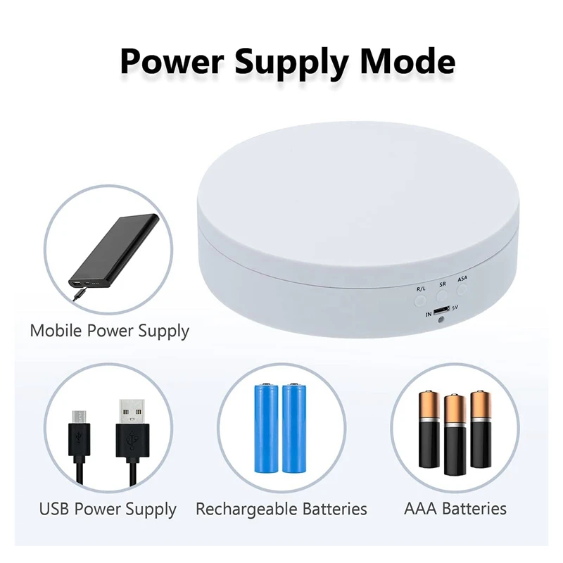 360 Degree Rotating Stand For Photography, 360°Rotating Stand, Display Table For Jewelry,Watches, Digital Products
