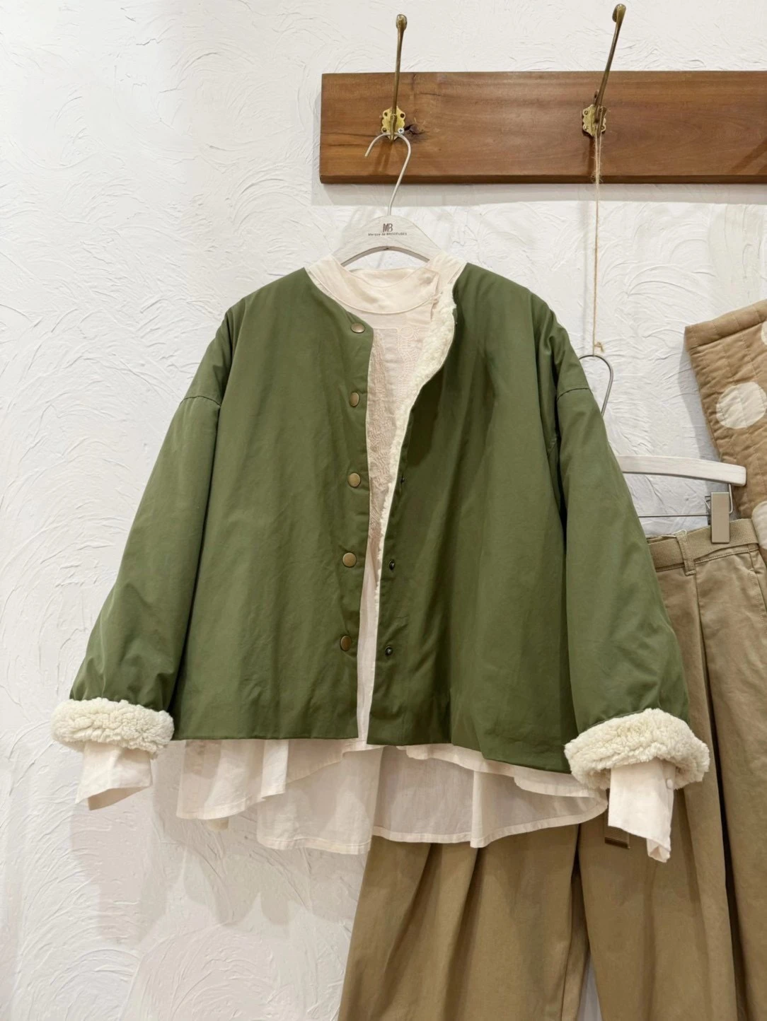 Японская мода 2024 новый бренд рекомендует берберский флис утолщенный круглый