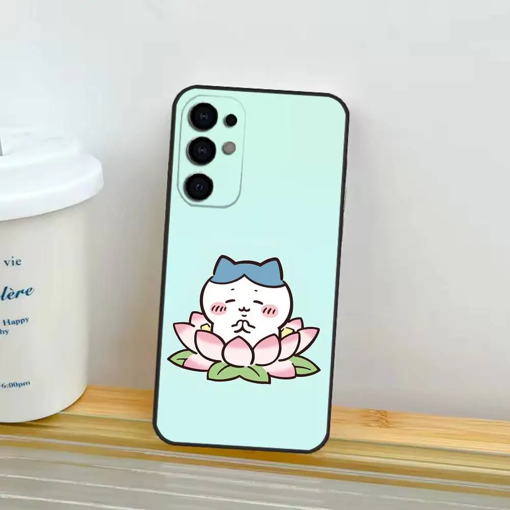 Фото Милый мультяшный чехол для телефона C-Chiikawaing для Samsung S26,25,24,21,22,23,30,20,Ultra,Plus,Fe,Lite, черный, мягкий чехол №4