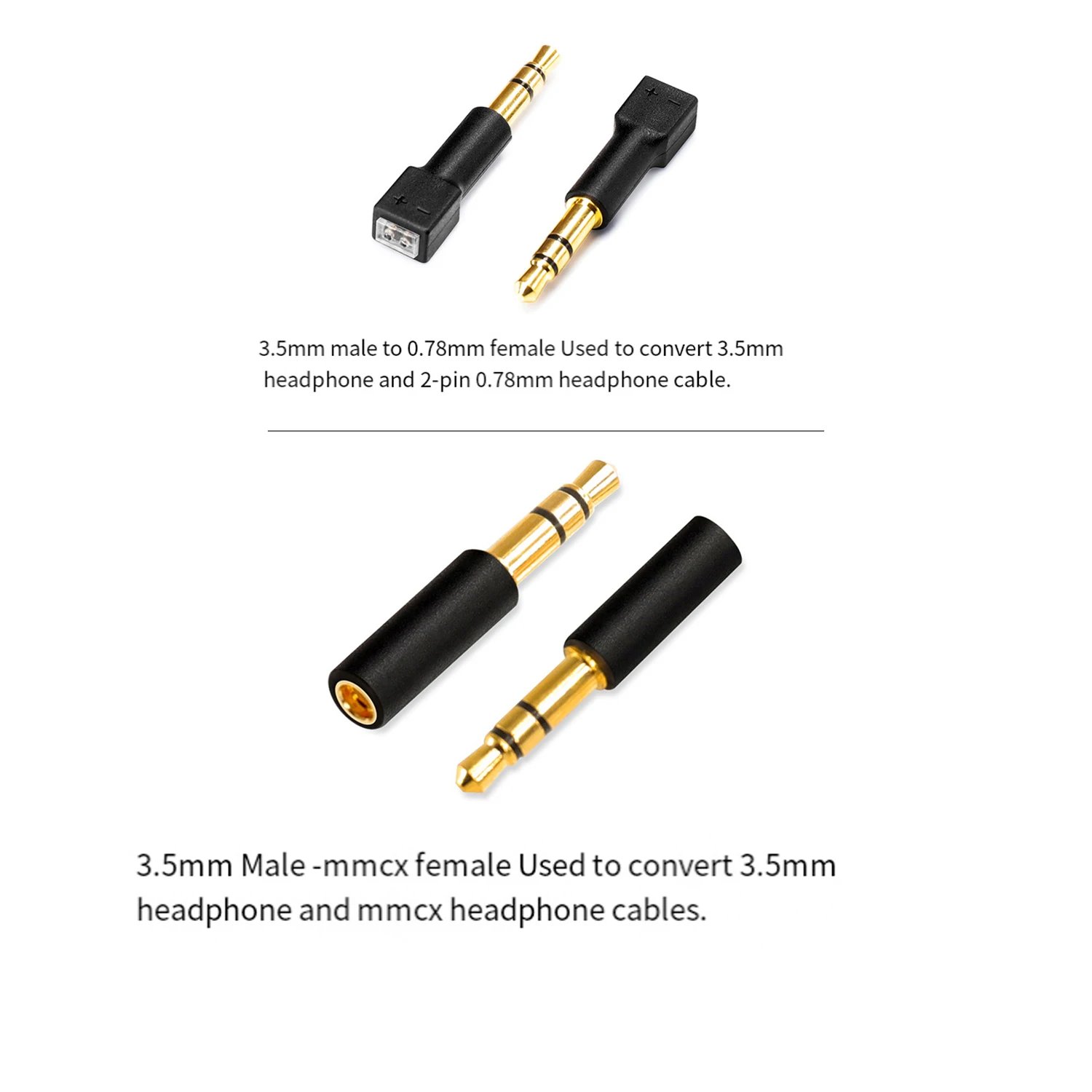 Адаптер для наушников 3 5 мм в MMCX M1 M2