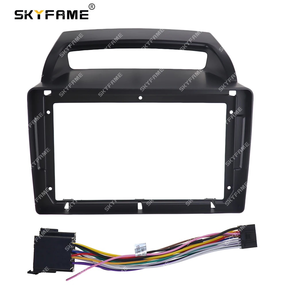 

SKYFAME Car Frame Fascia Adapter Canbus Box Decoder Android Radio Audio Dash Fitting Panel Kit For KIA Carnival VQ 2006-2016