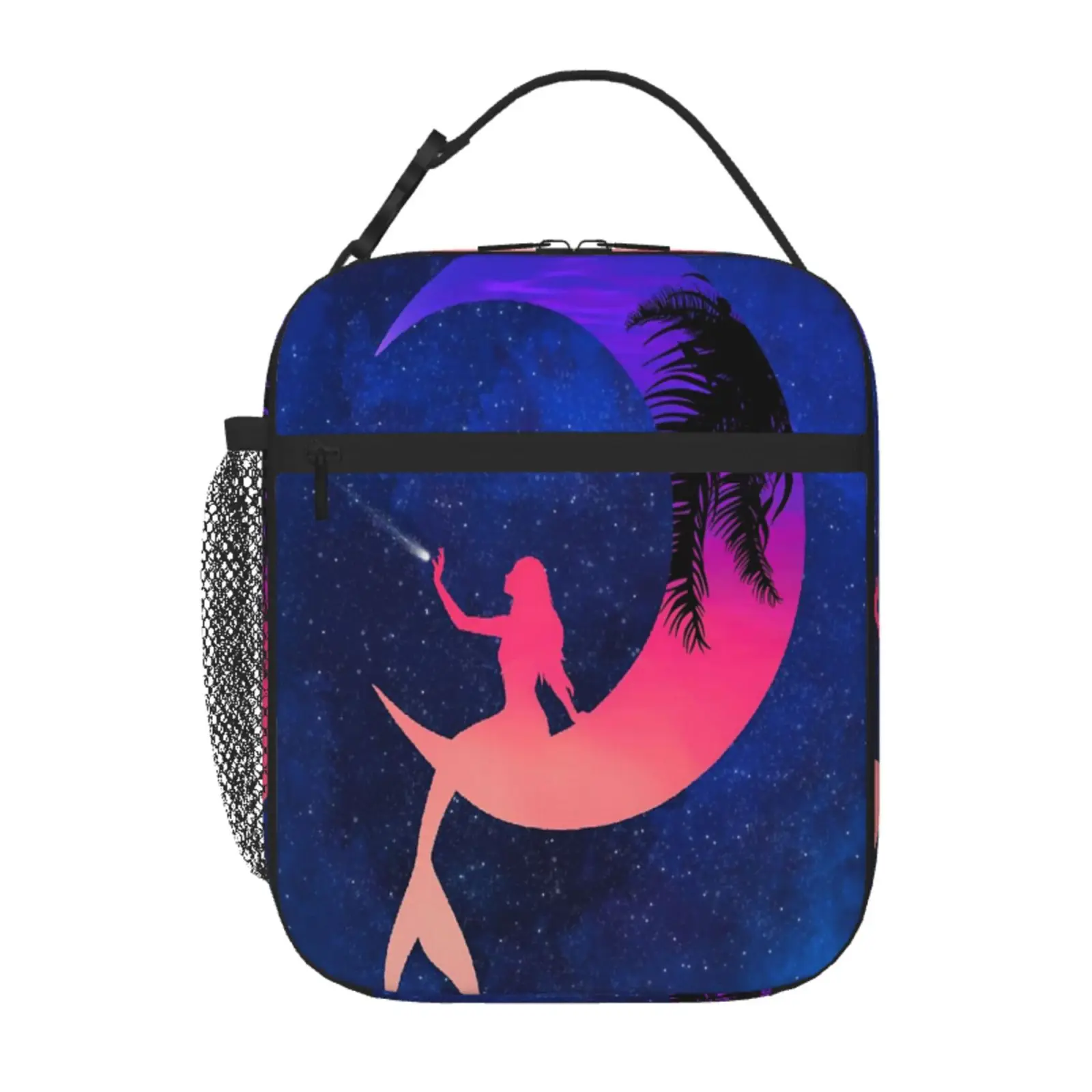 

Midnight Mermaid Insulation Bags Insulated Lunch Bag Lunch Tote