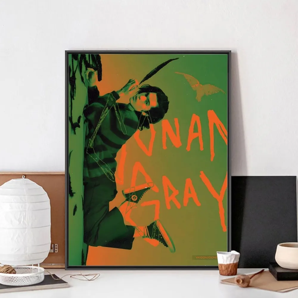 Постер chanteur du Conan Gray Found Heaven sans frame в бумажной крафт-бумаге для бара-клуба картина