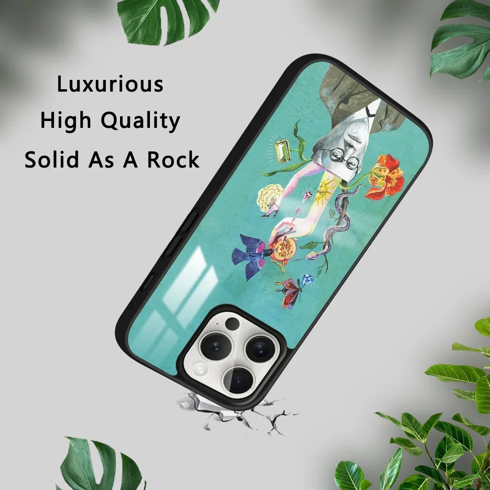 S-Sigmund F-Freud Phone Case For iPhone 16 15 14 13 12 11 Pro Xs Max Mini Plus Celulares Hard Funda Dropshipping