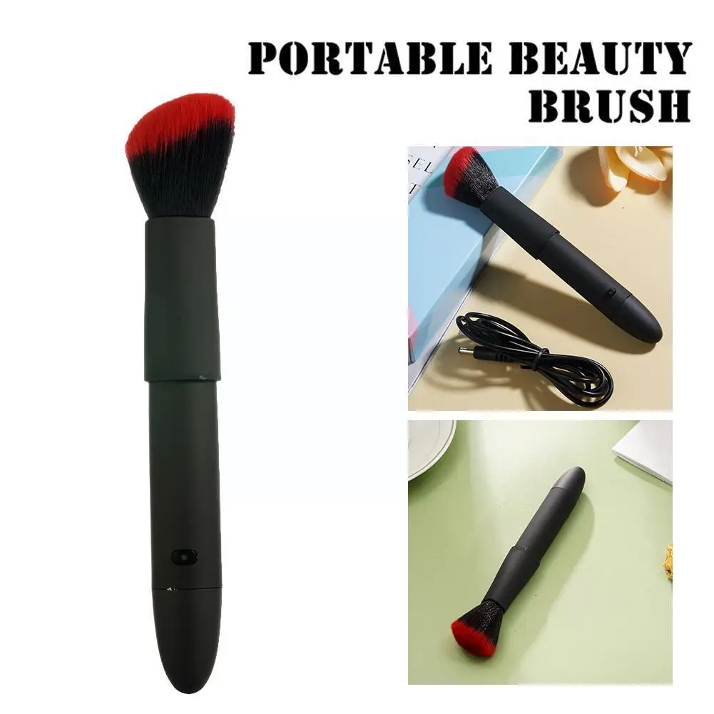 

Makeup Brushes Blush Brush Electric Automatic Cosmetics Beauty Highlighter Eyeshadow Brush Powder Foundation Blushes New To O5Y3