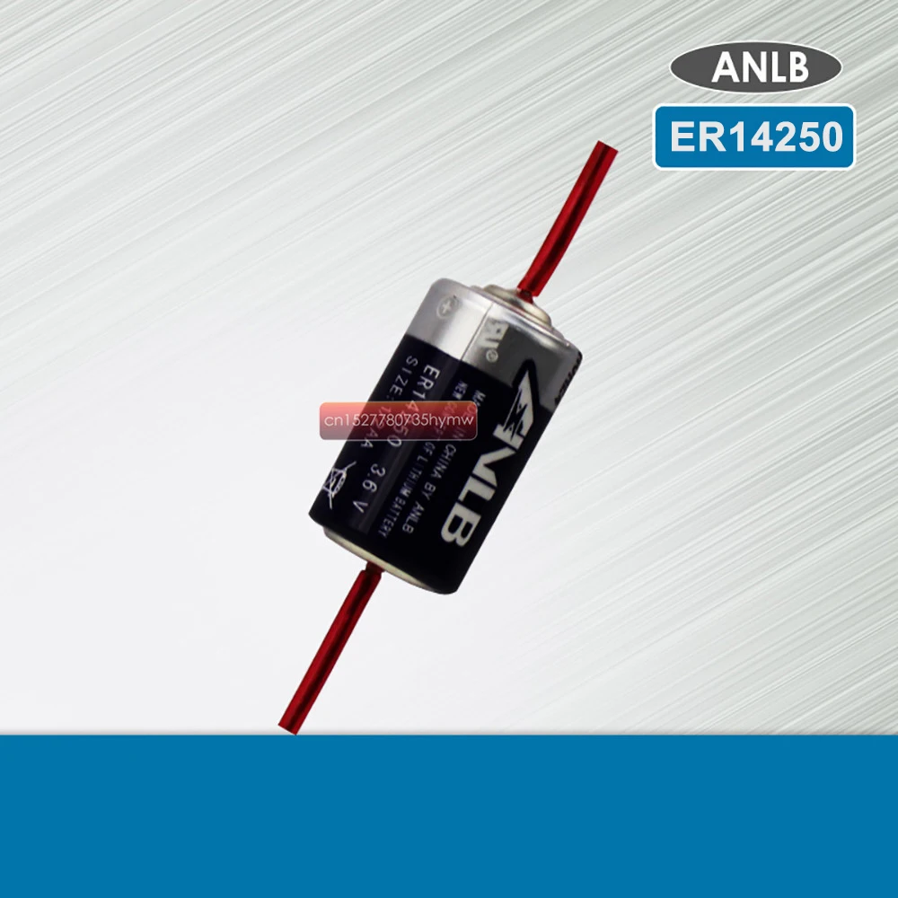 

1PCS ANLB ER14250 ER 14250 CR14250SL 1/2 AA 1/2AA 3.6V 1200mAh PLC industrial lithium battery With Pins primary battery