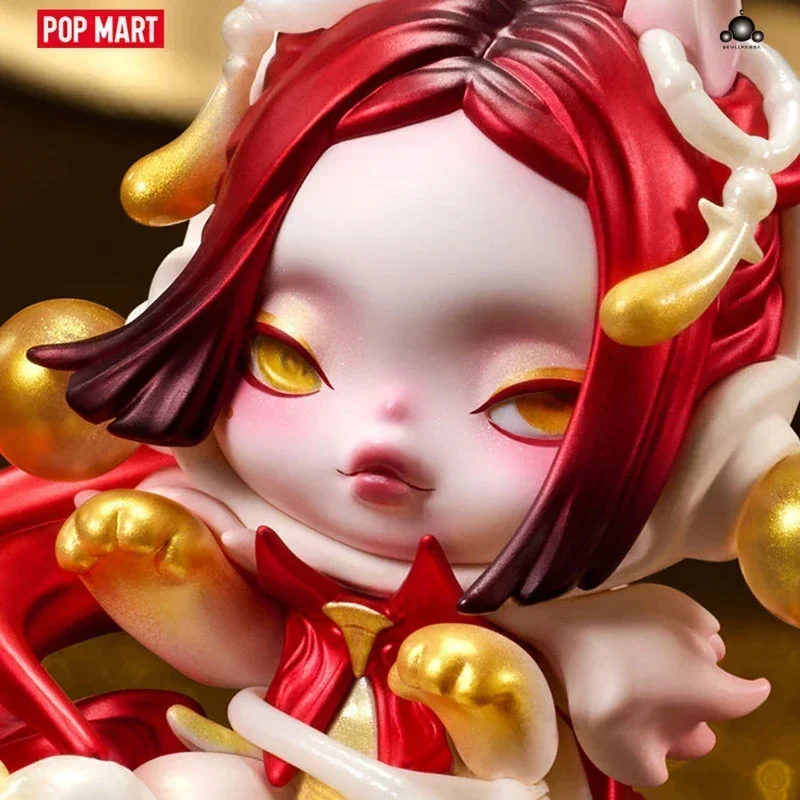 Фото POP MART SKULLPANDA Ji: Коллекционная фигурка-сюрприз в закрытой упаковке, декоративная статуэтка для дома №3