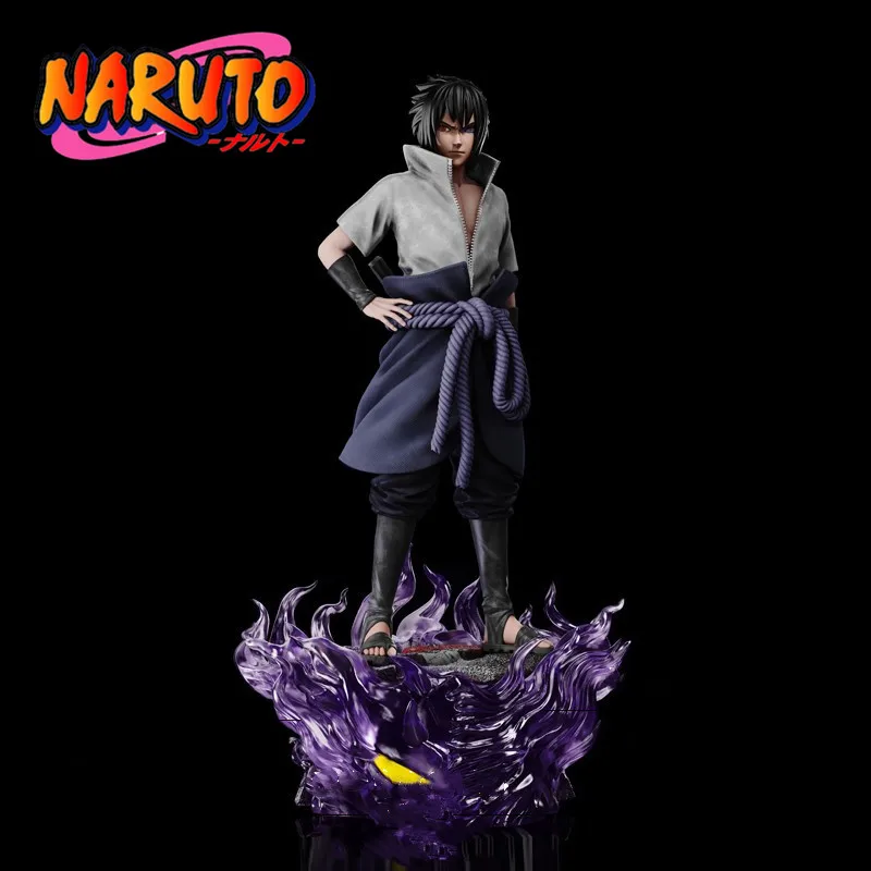 

Anime Naruto Gk Uchiha Sasuke/uzumaki Naruto Action Figure Static Collectible Model Exquisite Decoration Creative Birthday Gifts