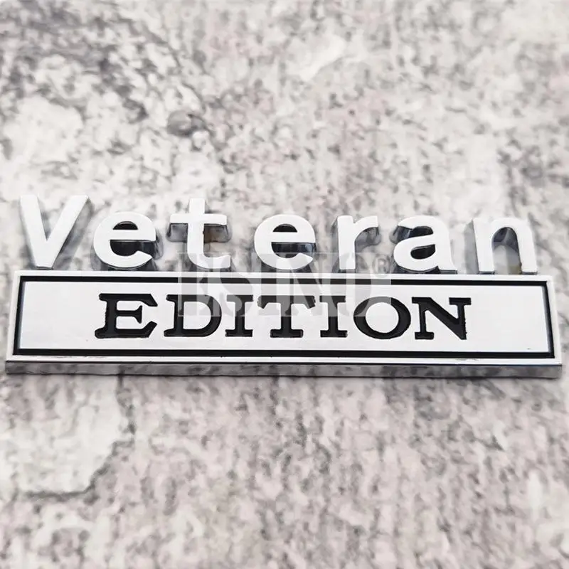

Стайлинг автомобиля 3D Veteran Edition металлический хромированный сплав Цинка Клейкая эмблема декоративный значок забавная наклейка автомобильный аксессуар