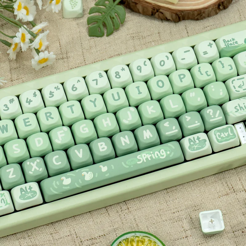 Персонализированные колпачки для клавиш faceyouface PBT MOA 132 шт
