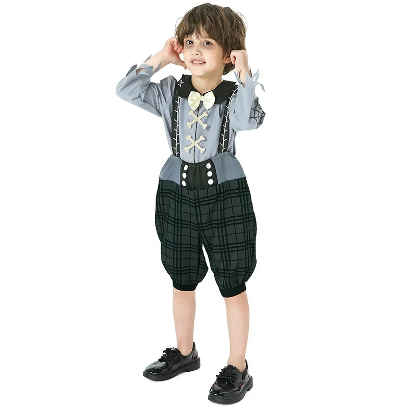 Halloween Cosplay Ghost Party Zombie Costumes For Children