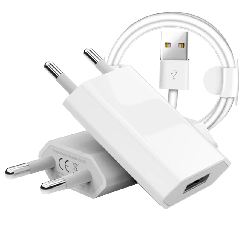 

3M 1M 2M Charging Cord USB Data Sync Charger For iPhone 12 X XS 11 Pro Max XR SE 5 5S 6 6S 8 Plus USB Cable EU Wall Charger Plug