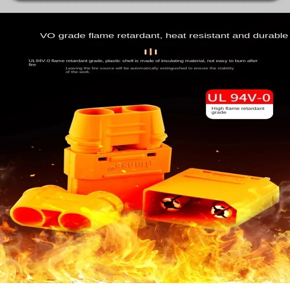Фото Разъем XT60E-F с пылезащитной крышкой, гнездовой, для DIY RC моделей, электрический, латунный, позолоченный, штекерный, для питания, высококачественный №4