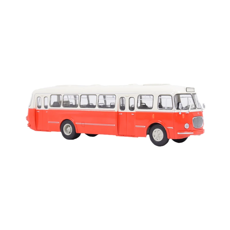 

New 1:43 Soviet SKODA-706RTO Large Bus Model Old-Fashioned Beijing Bus Alloy Die-Casting Metal Truck Model Adult Collection