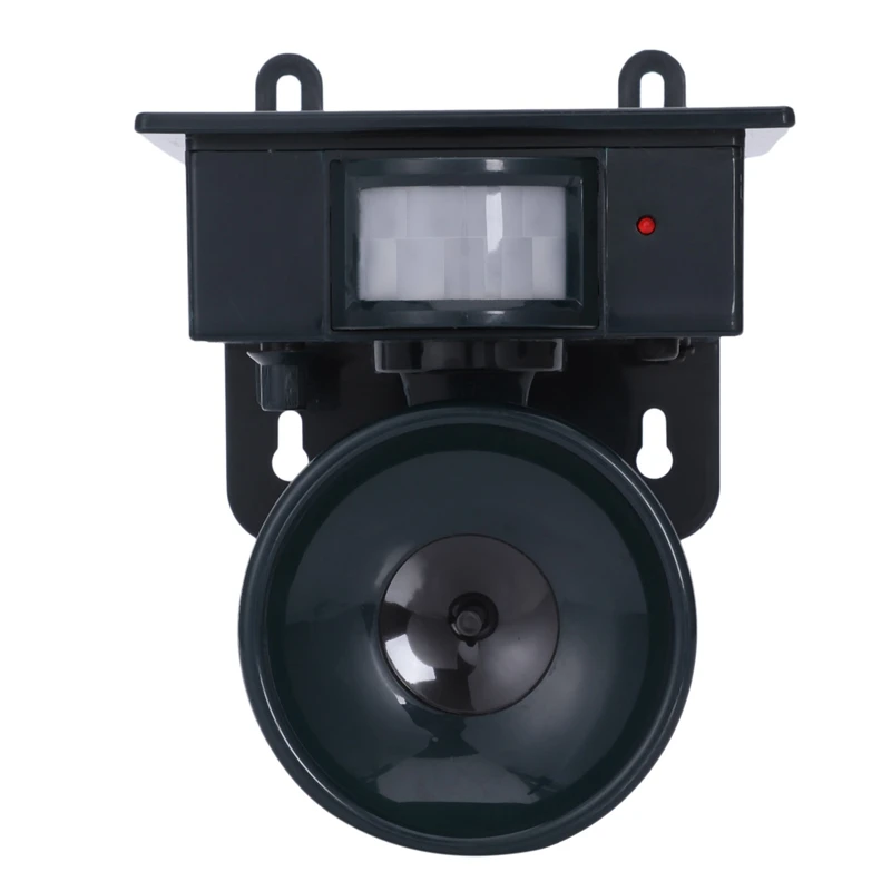 Ультразвуковой PIR открытый солнечный отпугиватель животных птиц собак лисцов