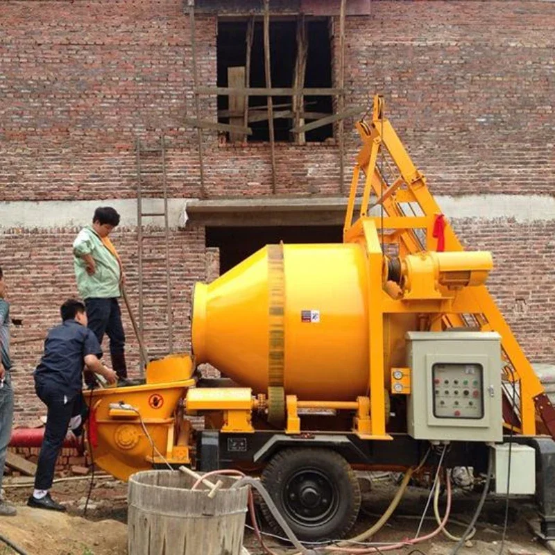 YG заводская цена бетонный гидравлический насос небольшой бетононасос смеситель