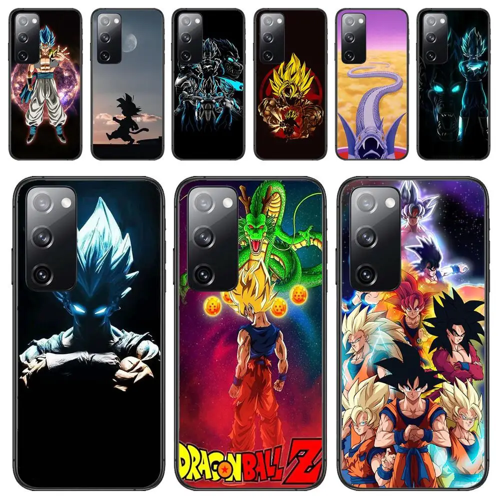 

Dragon Ball Phone case For Samsung Galaxy S30 s21 fe s20 s7 s5 s8 Plus s9 s10 s10e s21 Ultra Note 10 lite Phone cover Black