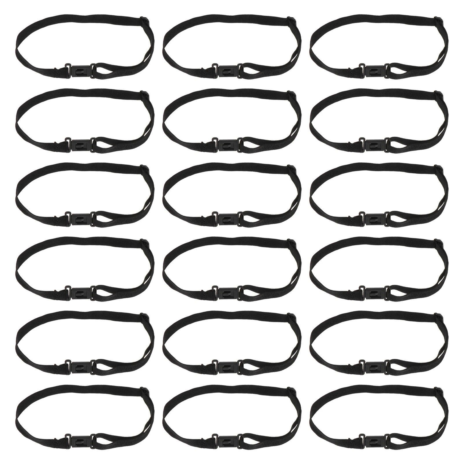 

50PCS Bow Tie Elastic Strap Extender Practical Sturdy Bow Tie Extender
