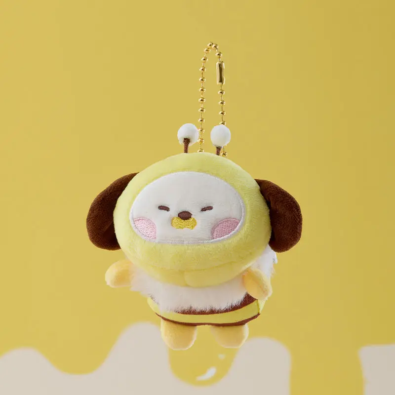 Фото Новые мини-сапоги BT21 KPOP BOOTS с шарфом, украшение для сумки, подарок для фанатов, подарок на день рождения, подарок для пары, брелок-подвеска №5