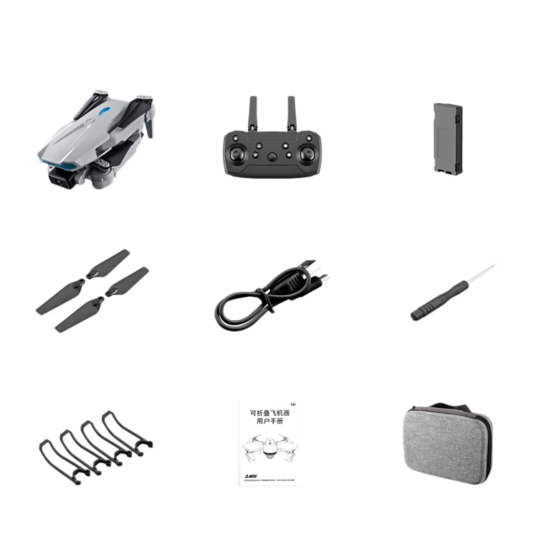 

S89 Folding Drone 4K High-Definition Aerial Photography Dual-Camera Four-Axis Aircraft Air Pressure Fixed Height Toy U