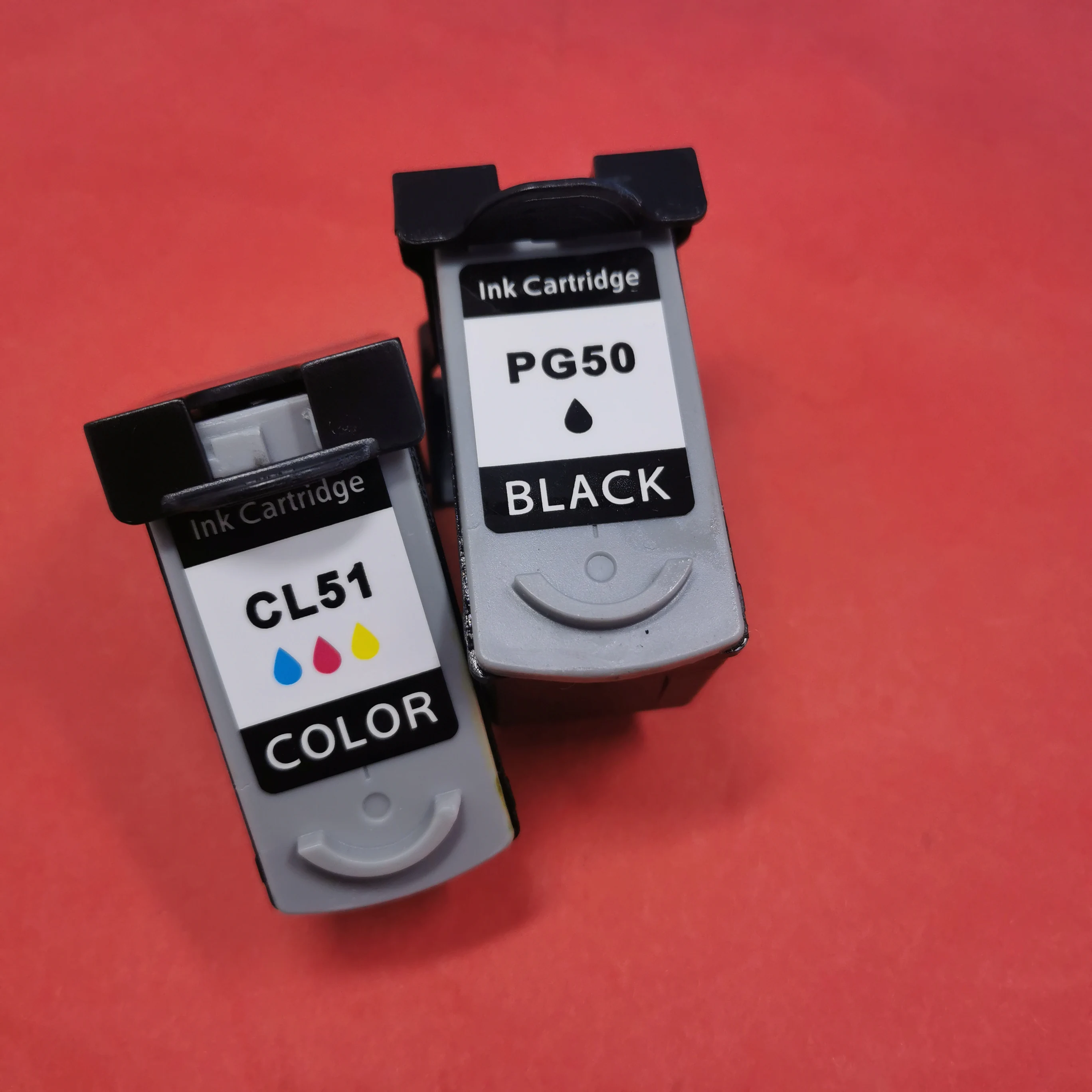 PG50 CL51 Восстановленный картридж с чернилами для Pixma iP2200 iP6210D iP6220D MP150 MP160 MP170 MP180 MP450