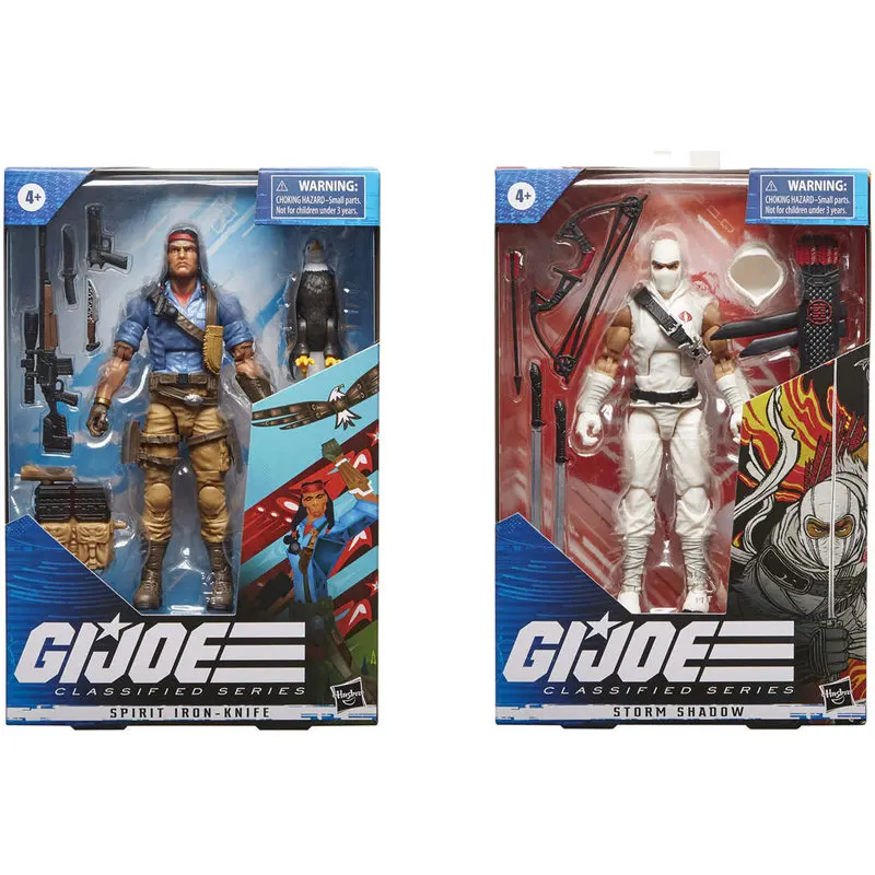 Подлинная фигурка G.I.Joe GIJoe Storm Shaoow Spirit Iron Knife модель игрушки 6 дюймов коллекция