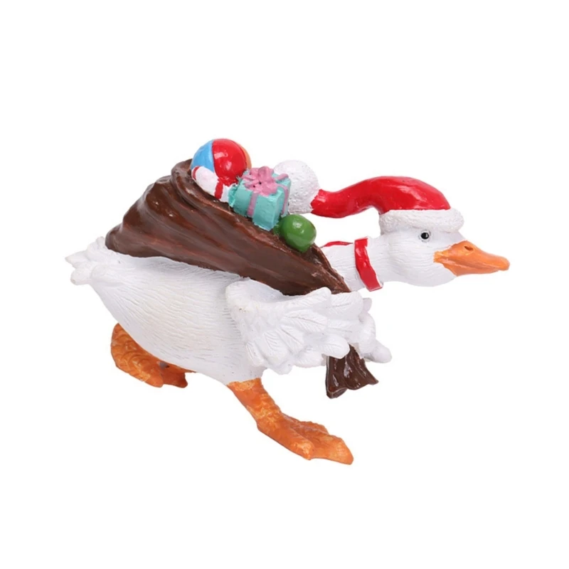 Рождественские смолы фигурки уток с героями мультфильмов орнамент фестиваль
