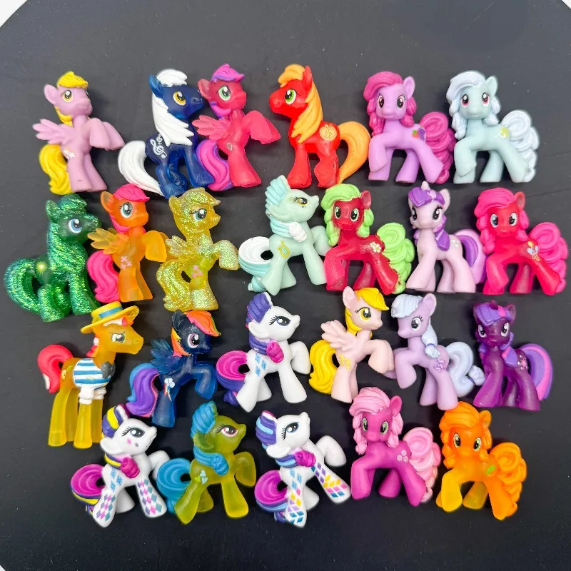 Фото Подлинная My Little Pony Rare Mini Edition, прозрачные Cutie Mark Lyra Heartstrings Twilight Sparkle, ночник, коллекционные игрушки №3