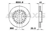 

A0075 для зеркала тормозного диска ASTRA F VECTRA A VECTRA B 1,6