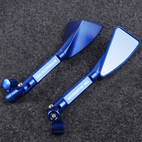 universal motorcycle mirror cnc aluminum side rearview anti glare mirror for yamaha yzfr125 r125 2021 2020 2019 2018 2017 2016