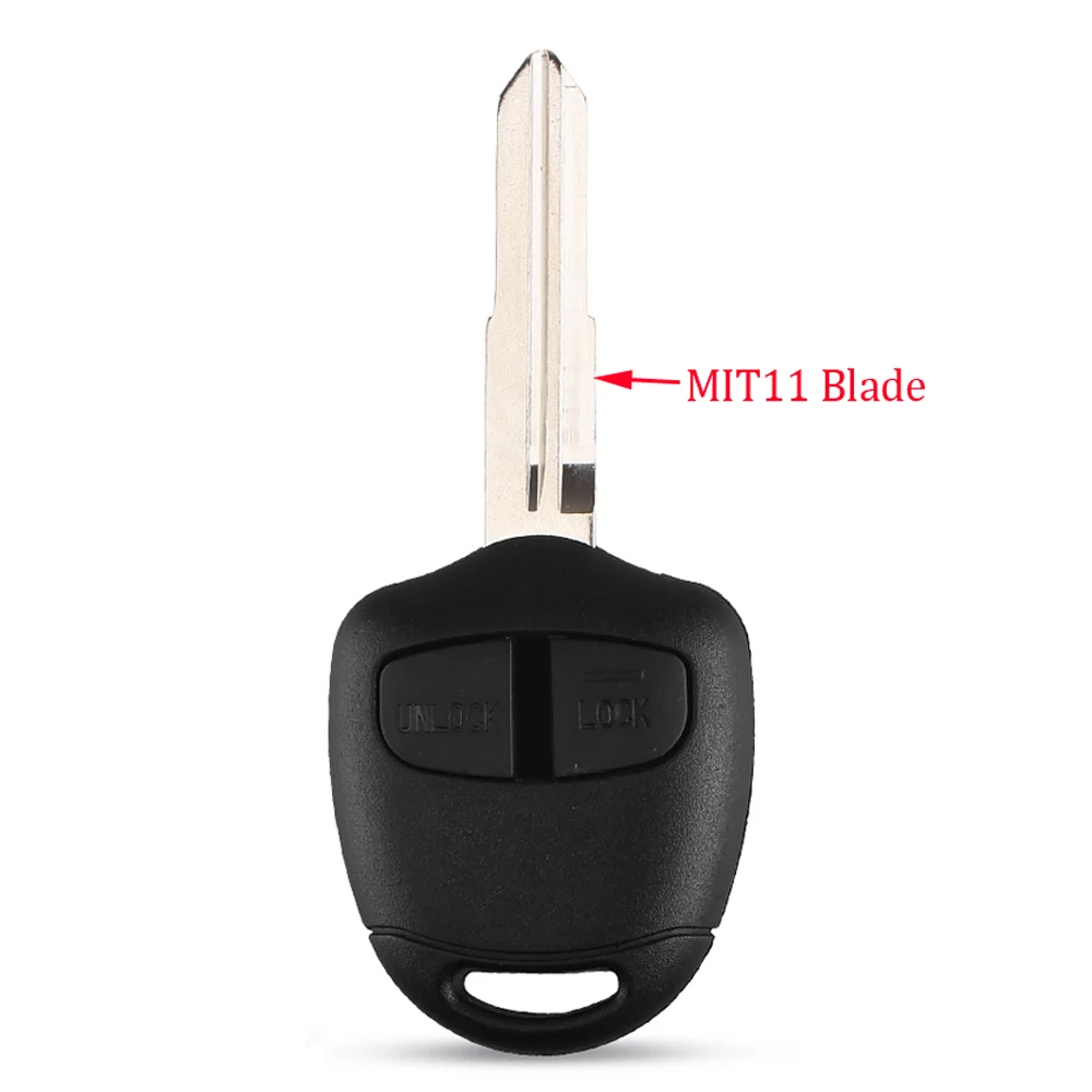 

Корпус Дистанционного Ключа Автомобиля KEYYOU Для Mitsubishi Lancer Grandis Evolution Outlander 2/3, Кнопка MIT11/MIT8, Лезвие
