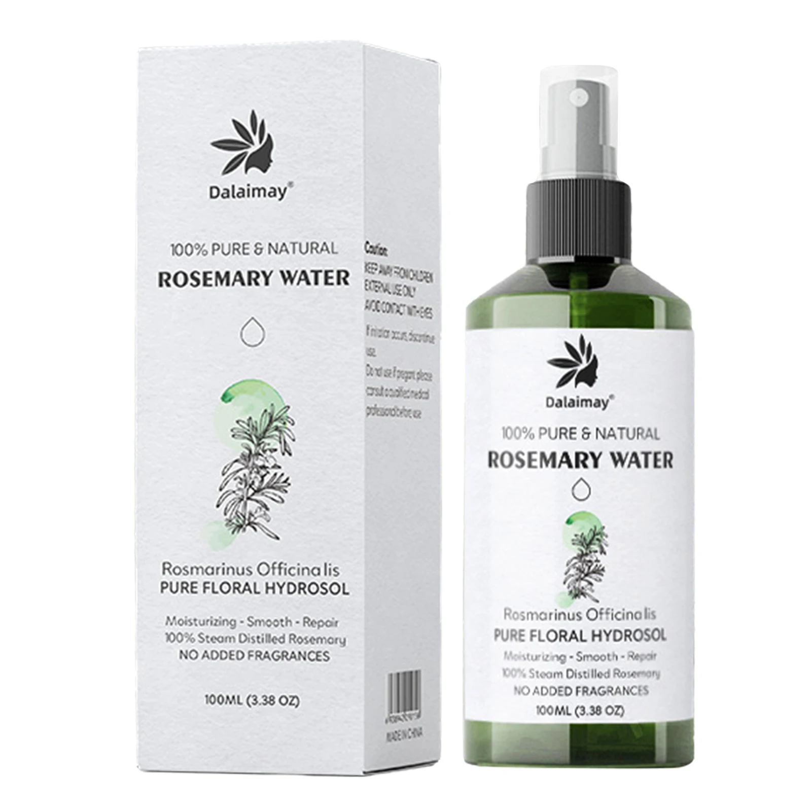 

Rosemary Facial Toner Facial Moisturizing Water Facial Moisturizing Spray Face Moisturizer To Soothes Facial Skin 100ml